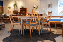 Load image into Gallery viewer, Vintage Teak Square Draw Leaf Table