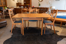 Load image into Gallery viewer, Vintage Teak Square Draw Leaf Table