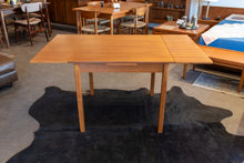 Load image into Gallery viewer, Vintage Teak Square Draw Leaf Table