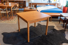 Load image into Gallery viewer, Vintage Teak Square Draw Leaf Table
