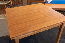 Load image into Gallery viewer, Vintage Teak Square Draw Leaf Table
