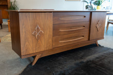Load image into Gallery viewer, Vintage Walnut Credenza by Peppler's Furniture