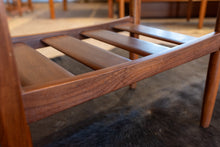 Load image into Gallery viewer, Vintage Solid Imperial Afromosia End Table with Lower Shelf