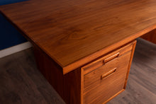 Load image into Gallery viewer, Restored Vintage RS Associates Walnut Executive Desk