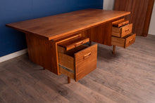 Load image into Gallery viewer, Restored Vintage RS Associates Walnut Executive Desk
