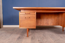 Load image into Gallery viewer, Restored Vintage RS Associates Walnut Executive Desk
