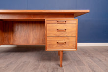 Load image into Gallery viewer, Restored Vintage RS Associates Walnut Executive Desk