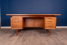Load image into Gallery viewer, Restored Vintage RS Associates Walnut Executive Desk