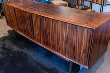 Load image into Gallery viewer, Vintage Bow Front Arne Vodder Brazillian Rosewood Credenza for H.P. Hansen
