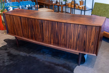 Load image into Gallery viewer, Vintage Bow Front Arne Vodder Brazillian Rosewood Credenza for H.P. Hansen