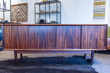 Load image into Gallery viewer, Vintage Bow Front Arne Vodder Brazillian Rosewood Credenza for H.P. Hansen