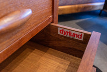Load image into Gallery viewer, Vintage Dyrlund Teak Secretary Desk/Vanity