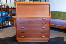 Load image into Gallery viewer, Vintage Dyrlund Teak Secretary Desk/Vanity