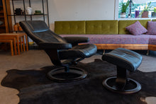 Load image into Gallery viewer, On hold - Leather Recliner and Ottoman