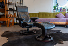 Load image into Gallery viewer, On hold - Leather Recliner and Ottoman