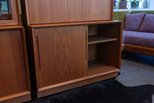 Load image into Gallery viewer, Vintage Danish Teak Hutch with Topper