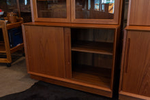 Load image into Gallery viewer, Vintage Danish Teak Hutch with Topper