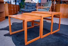 Load image into Gallery viewer, Vintage Teak Nesting Tables - Set of Three