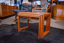 Load image into Gallery viewer, Vintage Teak Nesting Tables - Set of Three