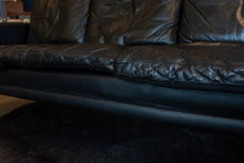 Load image into Gallery viewer, Vintage Hans Olsen Leather Three Seat Sofa and Lounge Chair Set