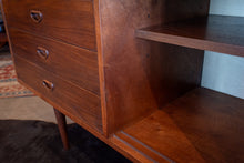 Load image into Gallery viewer, Restored Vintage Walnut Sideboard