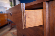 Load image into Gallery viewer, Restored Vintage Walnut Sideboard