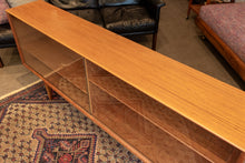 Load image into Gallery viewer, Vintage Teak Display Cabinet/Topper with Custom Base