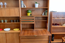 Load image into Gallery viewer, Vintage Modular Teak Cabinet/Hutch