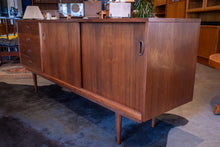Load image into Gallery viewer, Restored Vintage Walnut Sideboard