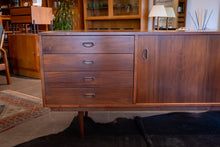 Load image into Gallery viewer, Restored Vintage Walnut Sideboard