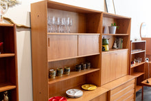 Load image into Gallery viewer, Vintage Modular Teak Cabinet/Hutch