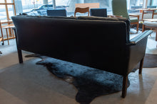 Load image into Gallery viewer, Vintage Hans Olsen Leather Three Seat Sofa and Lounge Chair Set