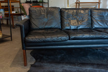Load image into Gallery viewer, Vintage Hans Olsen Leather Three Seat Sofa and Lounge Chair Set