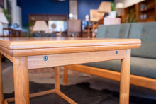 Load image into Gallery viewer, Vintage Teak Expandable Bar Cart with Removable Tray