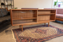 Load image into Gallery viewer, Vintage Teak Display Cabinet/Topper with Custom Base