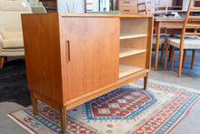 Load image into Gallery viewer, Vintage Poul Hundevad Teak Sideboard with Custom Teak Base