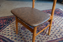 Load image into Gallery viewer, Single Teak MCM Chair