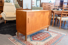 Load image into Gallery viewer, Vintage Poul Hundevad Teak Sideboard with Custom Teak Base