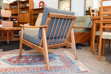 Load image into Gallery viewer, Vintage Upholstered Lounge Chair Pair