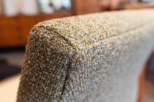 Load image into Gallery viewer, Restored Vintage Teak Upholstered Club Chair