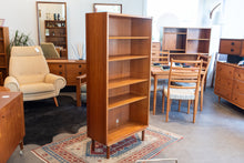 Load image into Gallery viewer, Tall Vintage Hundevad Teak Bookshelf