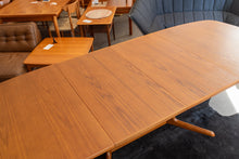 Load image into Gallery viewer, Restored Dyrlund Oval Teak Table