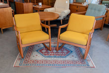 Load image into Gallery viewer, Pair of Vintage France and Son Teak Rocking Chairs