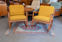 Load image into Gallery viewer, Pair of Vintage France and Son Teak Rocking Chairs