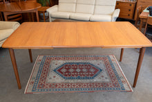 Load image into Gallery viewer, Restored Swedish Teak Dining table with Two Leaves