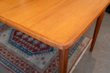 Load image into Gallery viewer, Restored Swedish Teak Dining table with Two Leaves