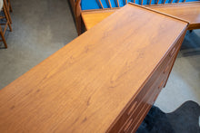 Load image into Gallery viewer, Vintage Eight Drawer Danish Teak Dresser