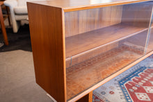 Load image into Gallery viewer, Vintage Danish Teak Display Cabinet/Topper