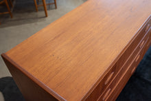 Load image into Gallery viewer, Vintage Eight Drawer Danish Teak Dresser