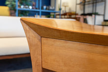 Load image into Gallery viewer, Curved Wooden Desk